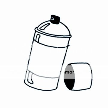 spray can logo